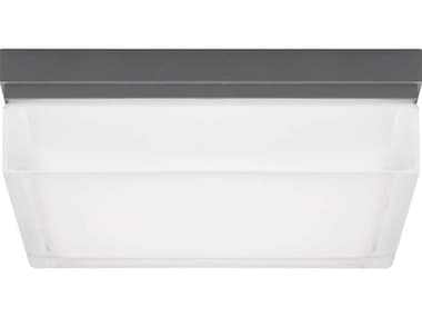 Visual Comfort Modern Boxie 1 - Light Outdoor Ceiling Light VCM700OWBXL930H120