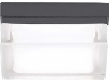Visual Comfort Modern Boxie 1 - Light Outdoor Ceiling Light VCM700OWBXS930H120