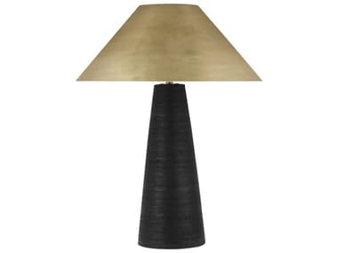 Visual Comfort Modern Karam Natural Brass Black Buffet Lamp VCM700PRTKRMBNBLED930