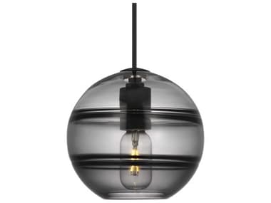 Visual Comfort Modern Sedona 1-Light Brown Globe Mini Pendant VCM700TDSDNGPKB