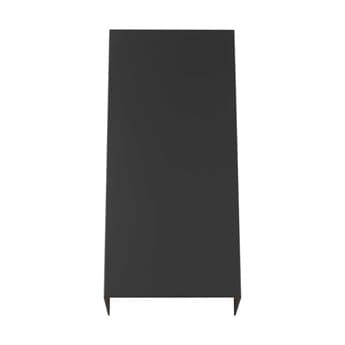 Visual Comfort Modern Brompton 13" Tall 1-Light Nightshade Black Wall Sconce VCM700WSBMT13BLED930