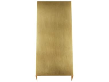 Visual Comfort Modern Brompton 13" Tall 1-Light Natural Brass Wall Sconce VCM700WSBMT13NBLED930