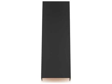 Visual Comfort Modern Brompton 17" Tall 1-Light Nightshade Black Wall Sconce VCM700WSBMT17BLED930