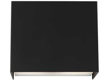 Visual Comfort Modern Brompton 5" Tall 1-Light Nightshade Black Wall Sconce VCM700WSBMT5BLED930