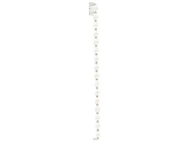 Visual Comfort Modern Collier 53" Tall 1-Light Polished Nickel Wall Sconce VCM700WSCLR53N