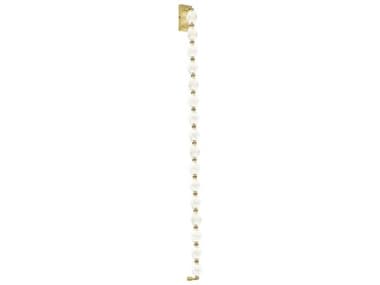 Visual Comfort Modern Collier 53" Tall 1-Light Natural Brass Wall Sconce VCM700WSCLR53NB