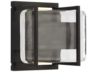 Visual Comfort Modern Duelle 5" Tall 1-Light Nightshade Black Wall Sconce VCM700WSDUE5B