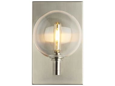 Visual Comfort Modern Gambit 9" Tall 1-Light Satin Nickel Wall Sconce VCM700WSGMBSCS