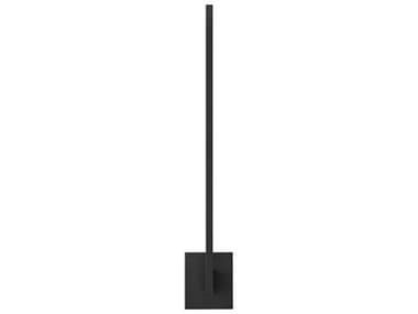 Visual Comfort Modern Klee 26" Tall 1-Light Nightshade Black Wall Sconce VCM700WSKLE30B