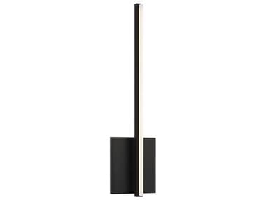 Visual Comfort Modern Kenway 17" Tall 1-Light Matte Black Wall Sconce VCM700WSKNWB