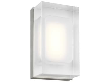 Visual Comfort Modern Milley 7" Tall 1-Light Satin Nickel Wall Sconce VCM700WSMLY7SLED930