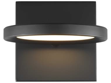 Visual Comfort Modern Spectica 5" Tall 1-Light Matte Black Wall Sconce VCM700WSSPCTB
