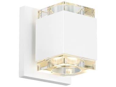 Visual Comfort Modern Voto 5&quot; Tall 1-Light White Wall Sconce VCM700WSVOTSCW