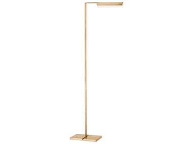 Visual Comfort Modern Linea Hand Rubbed Antique Brass Floor Lamp VCMKWFL71427HABALB