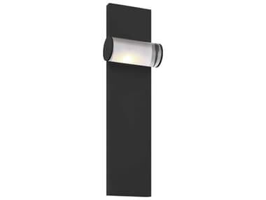 Visual Comfort Modern Esfera 20" Tall 1-Light Nightshade Black Wall Sconce VCMKWWS10027CB