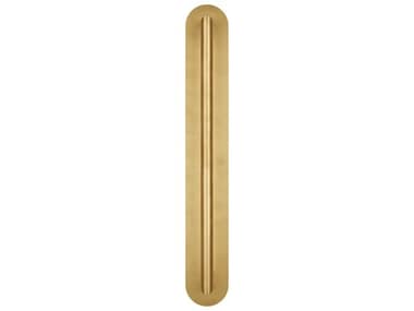 Visual Comfort Modern Fielle 1-Light Natural Brass Wall Sconce VCMKWWS21827NB