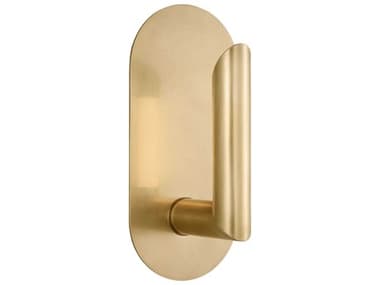 Visual Comfort Modern Fielle 1-Light Hand Rubbed Antique Brass Wall Sconce VCMKWWS49227HAB