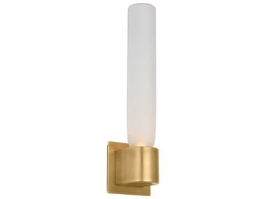 Visual Comfort Modern Volver 1-Light Hand Rubbed Antique Brass Wall Sconce VCMKWWS57927CEHAB