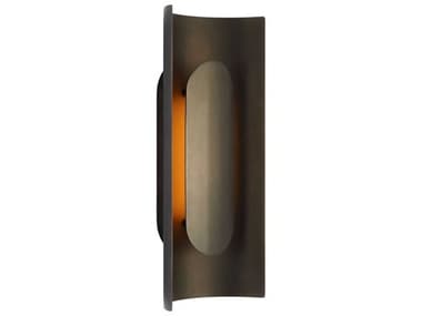 Visual Comfort Modern Shielded 1-Light Bronze Wall Sconce VCMPBWS50227BZ