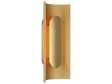 Visual Comfort Modern Shielded 1-Light Hand Rubbed Antique Brass Wall Sconce VCMPBWS50227HAB