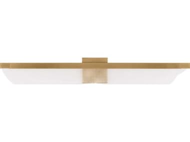 Visual Comfort Modern Nyra 1-Light Plated Brass Vanity Light VCMSLBA14730BR