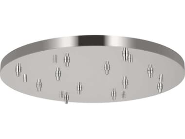 Visual Comfort Modern Multiport Polished Nickel 12-Light Mount VCMSLCH577N