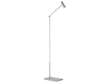 Visual Comfort Modern Ponte Polished Nickel Floor Lamp VCMSLFL57230N