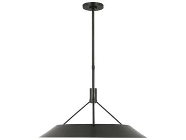 Visual Comfort Modern Sospeso 1-Light Dark Bronze Pendant VCMSLPD26727BZ