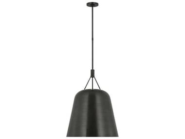 Visual Comfort Modern Sospeso 20" 1-Light Dark Bronze Pendant VCMSLPD26927BZ