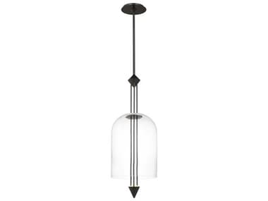 Visual Comfort Modern Cathedral 1-Light Dark Bronze Mini Pendant VCMSLPD31527CBZ