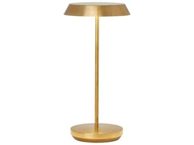 Visual Comfort Modern Tepa Natural Brass Table Lamp VCMSLTB25927NB