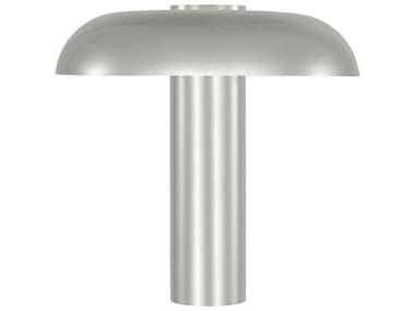 Visual Comfort Modern Louver Polished Nickel Table Lamp VCMSLTB26627N