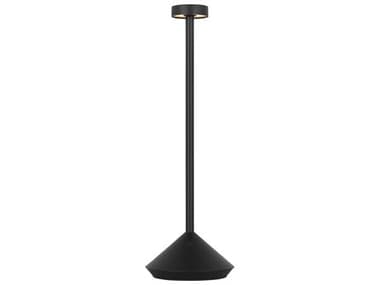 Visual Comfort Modern Moneta Black Table Lamp VCMSLTB27127B