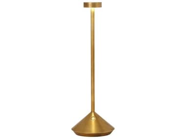 Visual Comfort Modern Moneta Natural Brass Table Lamp VCMSLTB27127NB