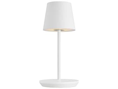 Visual Comfort Modern Nevis Matte White Table Lamp VCMSLTB53127W