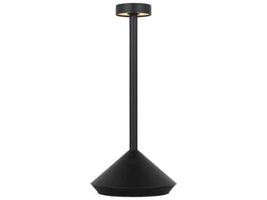 Visual Comfort Modern Moneta Black Table Lamp VCMSLTB53327B