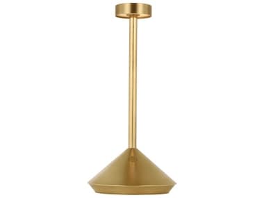 Visual Comfort Modern Moneta Hand Rubbed Antique Brass Table Lamp VCMSLTB53327HAB