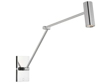 Visual Comfort Modern Ponte 1-Light Polished Nickel Silver Swing Wall Sconce VCMSLTS14630N