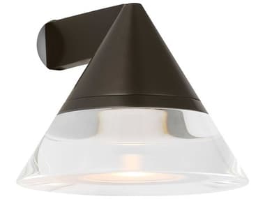 Visual Comfort Modern Midrand 1-Light Bronze Wall Sconce VCMSLTS75527BZCG