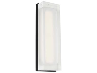 Visual Comfort Modern Milley 1-Light Nightshade Black Wall Sconce VCMSLWS12130B