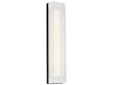 Visual Comfort Modern Milley 1-Light Nightshade Black Wall Sconce VCMSLWS12230B