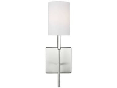 Visual Comfort Studio Foxdale 1-Light Brushed Nickel Wall Sconce VCS4109301962