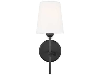 Visual Comfort Studio Baker 1-Light Midnight Black Wall Sconce VCS4187201112