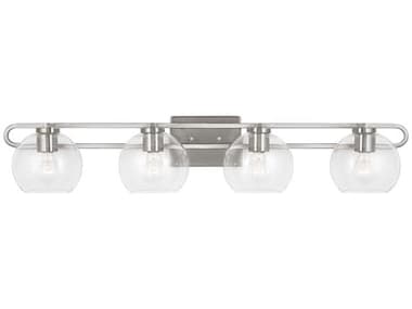 Visual Comfort Studio Codyn 4-Light Brushed Nickel Vanity Light VCS4455704962