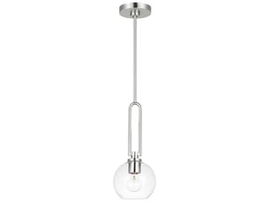 Visual Comfort Studio Codyn 10" 1-Light Brushed Nickel Globe Mini Pendant VCS6155701962