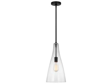 Visual Comfort Studio Arilda 1-Light Midnight Black Mini Pendant VCS6537001112