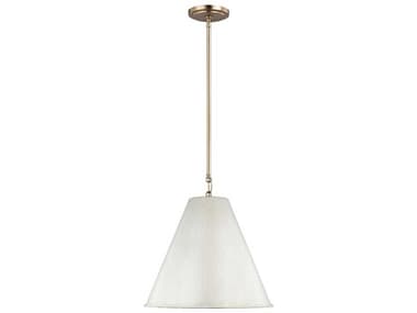 Visual Comfort Studio Gordon 1-Light Antique White Pendant VCS6585101817