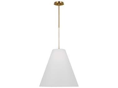 Visual Comfort Studio Remy 19" 1-Light Burnished Brass Pendant VCSAEP1041BBS