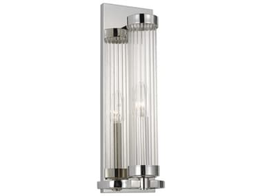 Visual Comfort Studio Demi 16" Tall 1-Light Polished Nickel Wall Sconce VCSAW1041PN