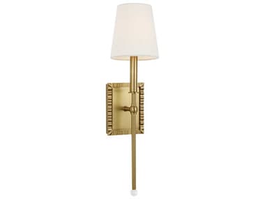 Visual Comfort Studio Baxley 20" Tall 1-Light Burnished Brass Wall Sconce VCSAW1051BBS